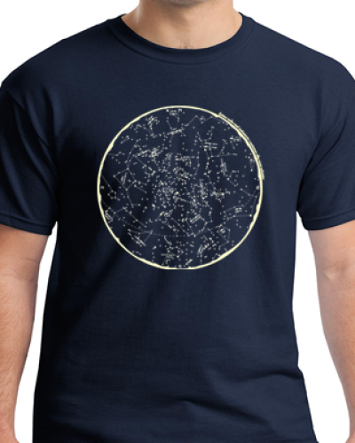 Summer Sky Over Adriatic Adult T Shirt Navy