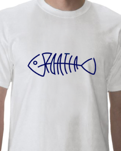 Croatia Fishbone Adult T Shirt White