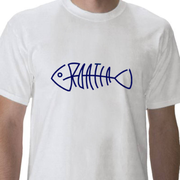Croatia Fishbone Adult T Shirt White