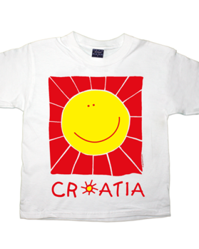 Croatia Sun Kids T Shirt